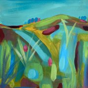 002 - Denise Harrison - Paint the Sky - acrylic on paper (1)